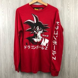 Dragon Ball Z Goku Long Sleeve Graphic Tee Shirt